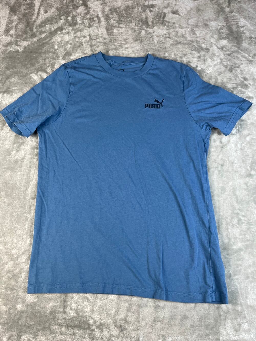 Puma Essential Logo Tee Medium Blue
